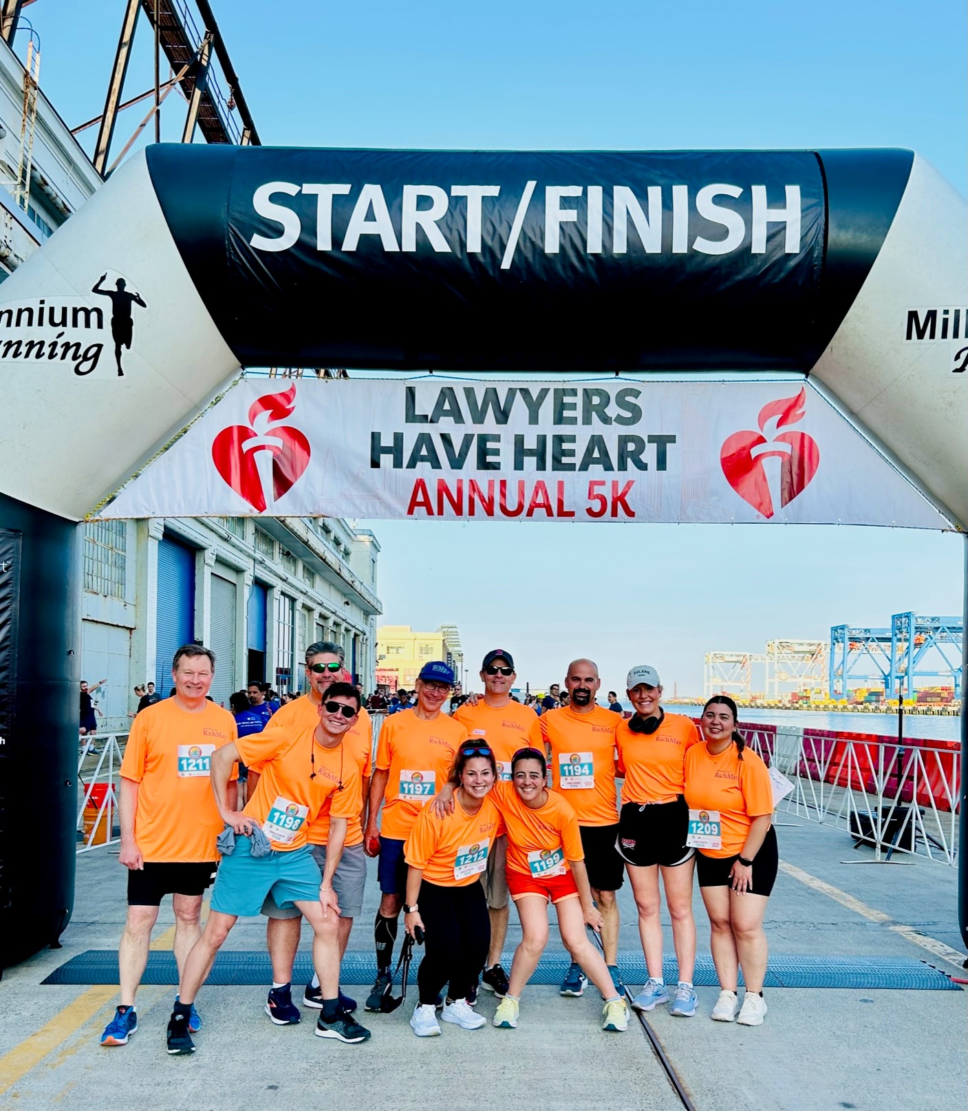 Rich May Participates in Lawyers Have Heart 5K - Rich May, P.C. 