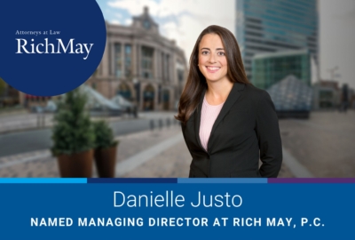 Danielle Justo Named Managing Director at Rich May, P.C. Figure