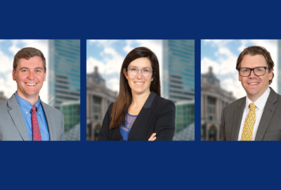 Leah Cohen, Joseph Dorfler and Harley Racer Named Shareholders at Rich May, P.C. Figure